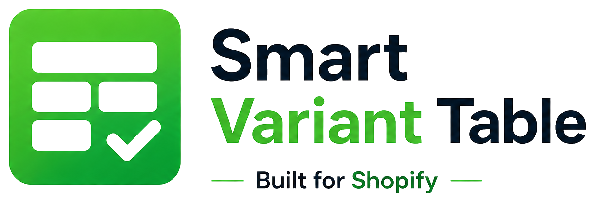Smart Variant Table